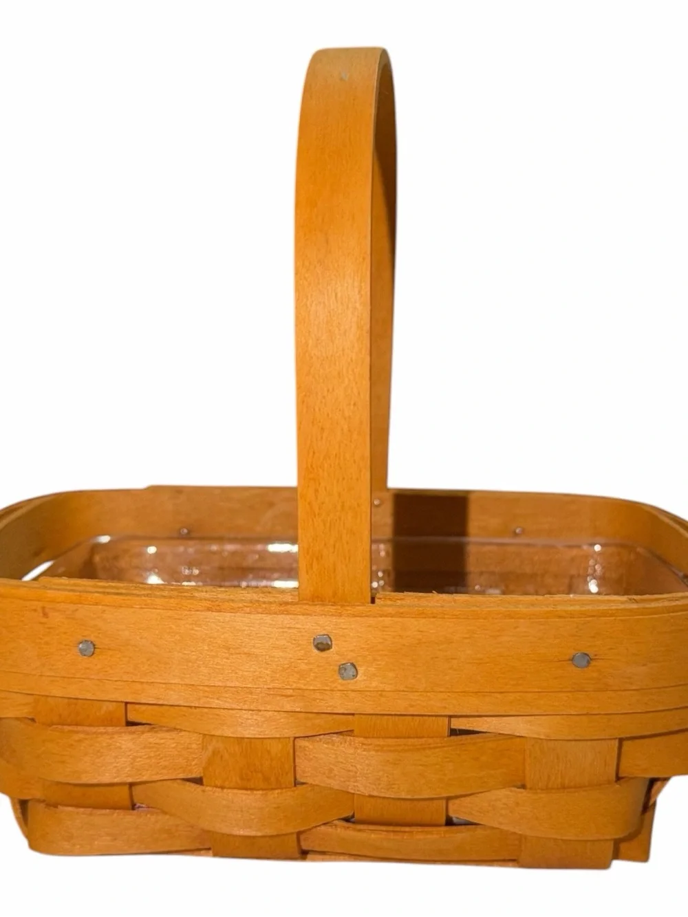 VINTAGE Longaberger Parsley Booking Basket 1999